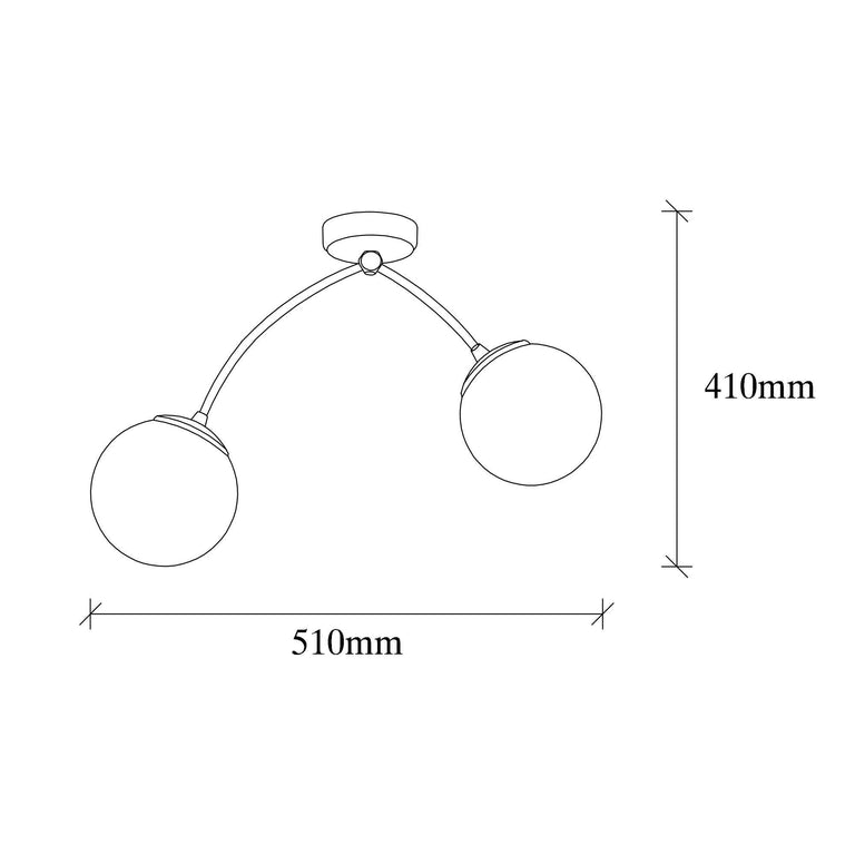 Hanglamp Duo 2-lichts