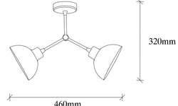 Hanglamp Dram 3-lichts