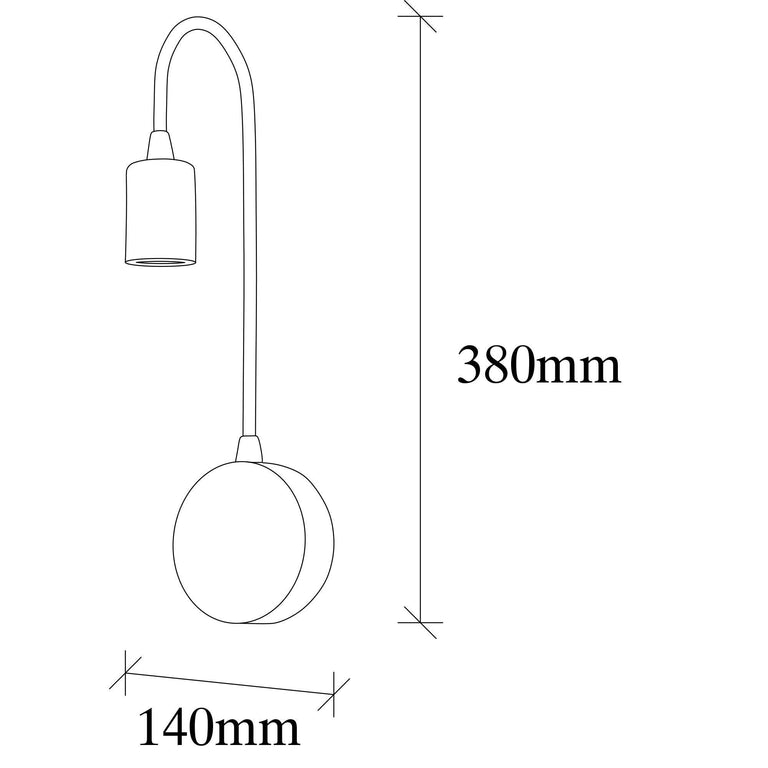 Wandlamp Baston