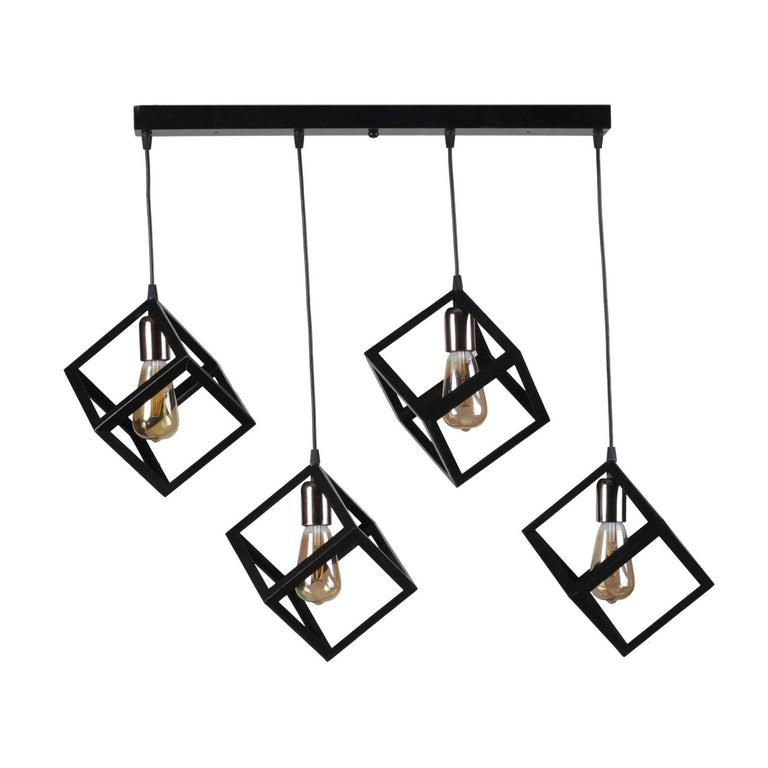 Hanglamp Kare 4-lichts