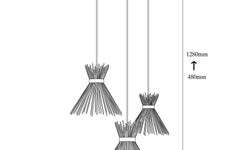 Hanglamp Kirby 3-lichts