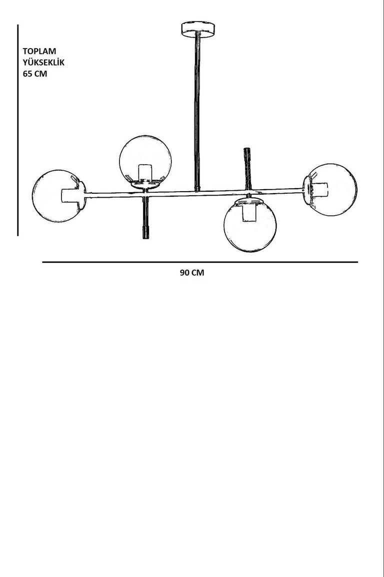 Hanglamp Favori 4-lichts