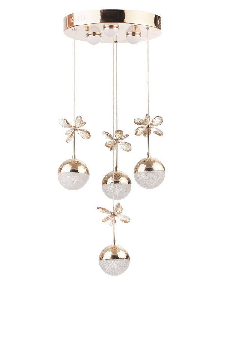 Hanglamp Kristal 8-lichts