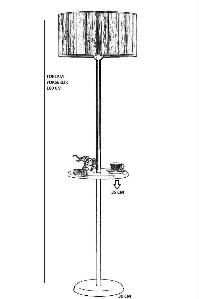 Vloerlamp Mercan