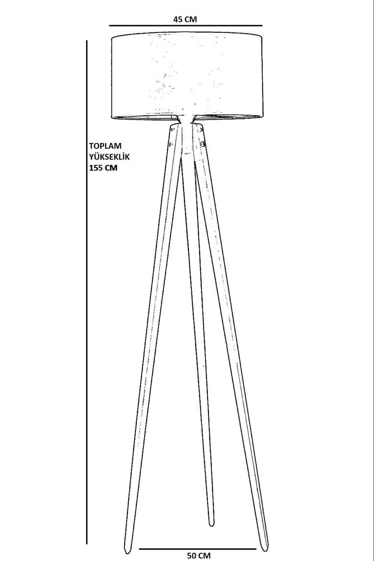 Vloerlamp Tripod