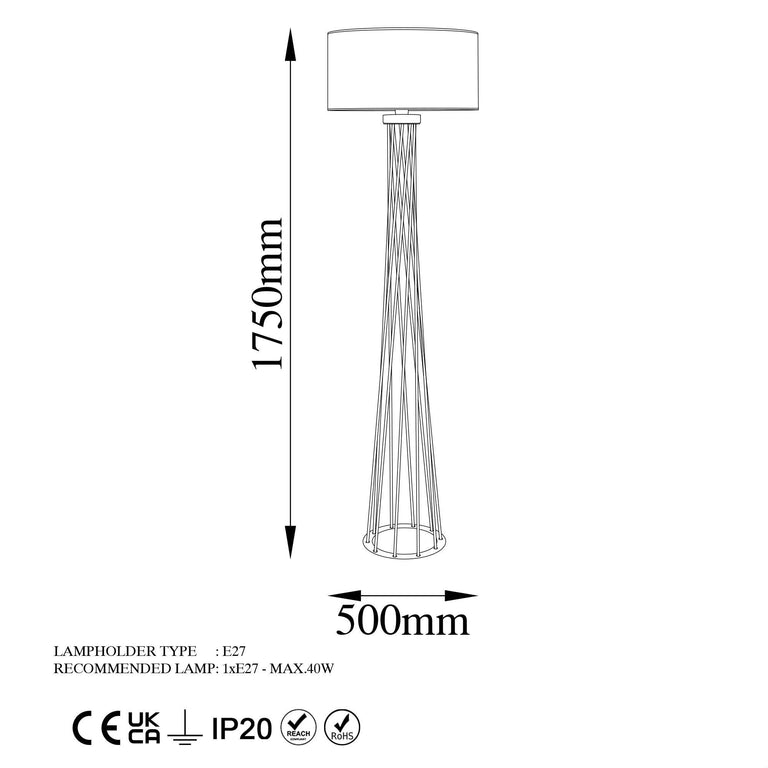 Vloerlamp Tall