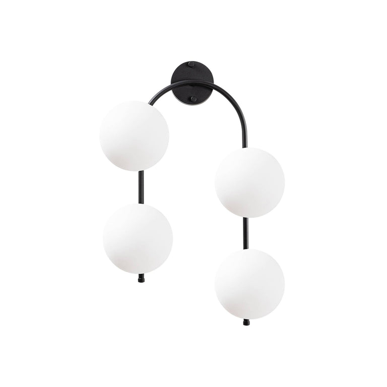 Wandlamp Jewel 4-lichts