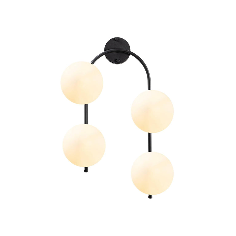 Wandlamp Jewel 4-lichts