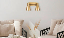 Wandlamp Funnel 2-lichts