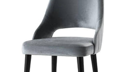 Set van 4 eetkamerstoelen Açelya velvet