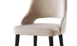 Set van 4 eetkamerstoelen Açelya velvet