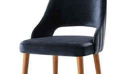 Set van 4 eetkamerstoelen Açelya velvet