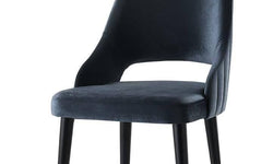 Set van 4 eetkamerstoelen Açelya velvet