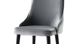 Set van 4 eetkamerstoelen Seyhan velvet