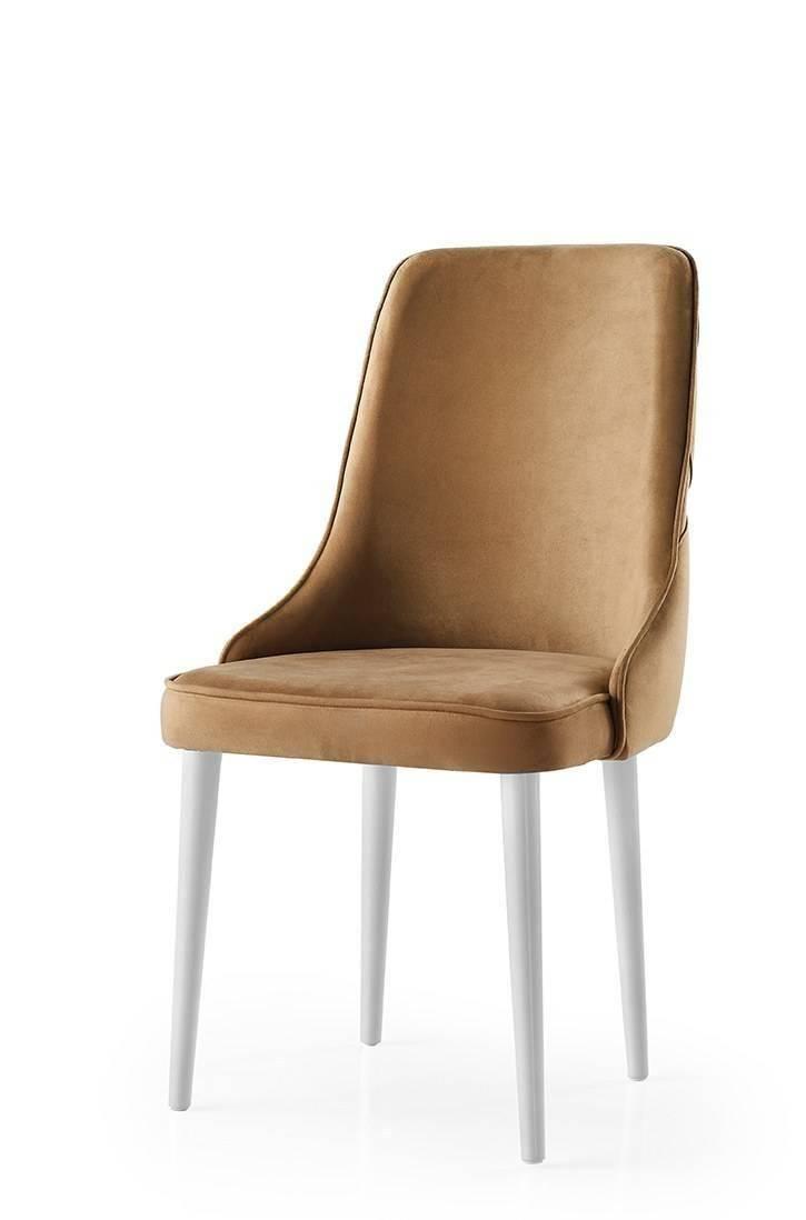 Set van 4 eetkamerstoelen Seyhan velvet