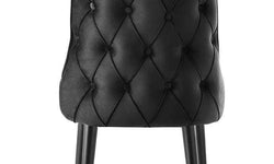 Set van 4 eetkamerstoelen Seyhan velvet