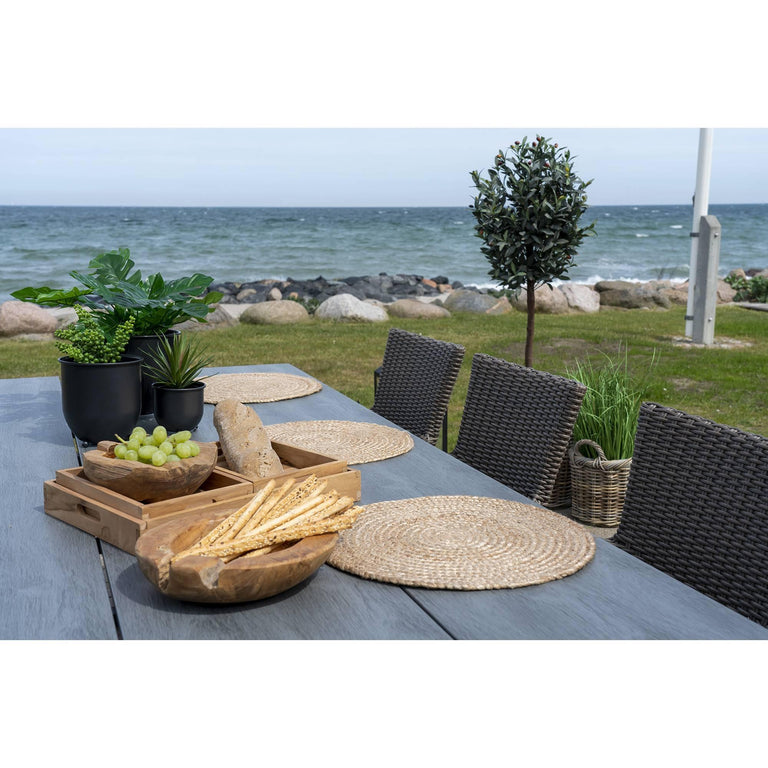 Set van 4 placemats Bombay jute