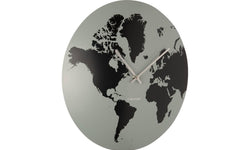 Wandklok World Map