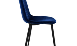 Set van 4 eetkamerstoelen Wisk velvet