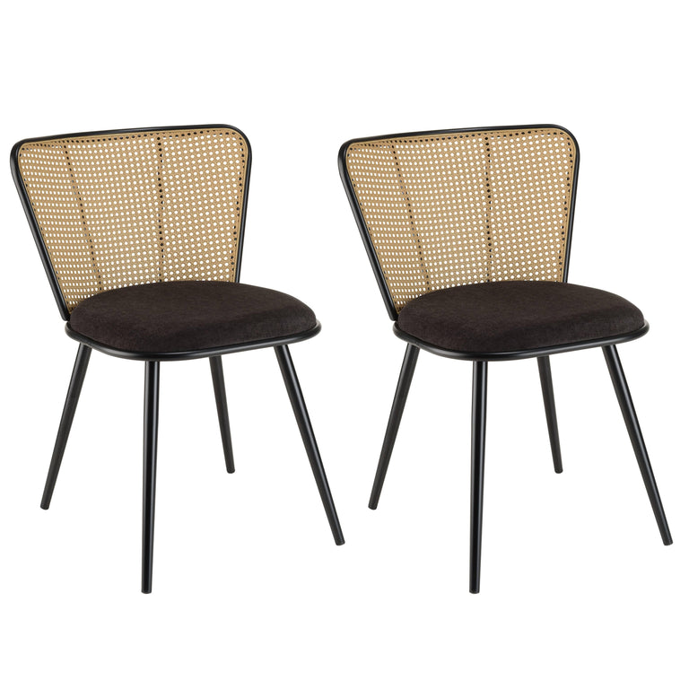 Set van 2 eetkamerstoelen Lea