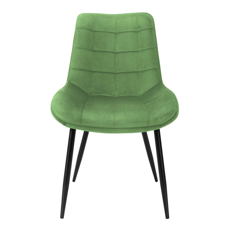 Set van 4 eetkamerstoelen Bea velvet