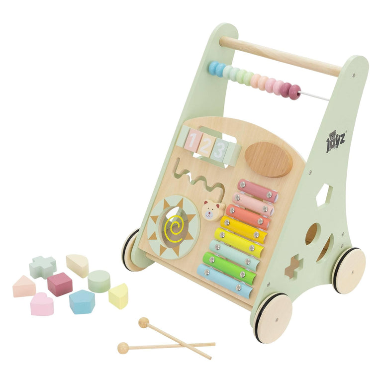 ml-design-loopwagen-montessori-groen-hout-speelgoed-baby-kind1