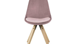 naduvi-collection-eetkamerstoel-stacey velvet-roze-polyester-stoelen-& fauteuils-meubels4