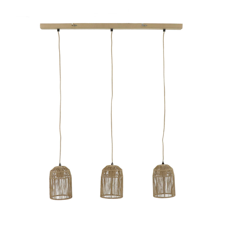 Hanglamp Casita rotan