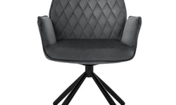 Set van 2 eetkamerstoelen Hale velvet