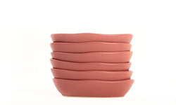 hermia-set van 6 sausbakjes winston keramiek-roze--keramiek-servies-koken & tafelen3