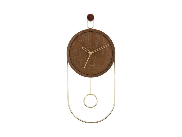 Wandklok Swing met pendulum