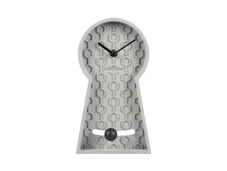 Tafelklok Honeycomb met pendulum