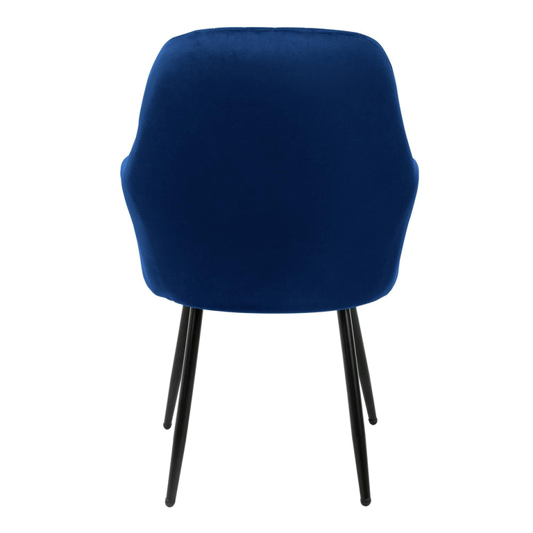 Set van 2 eetkamerstoelen Layla velvet