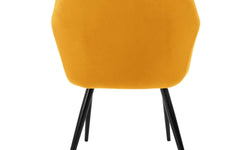 Set van 6 eetkamerstoelen Amino velvet