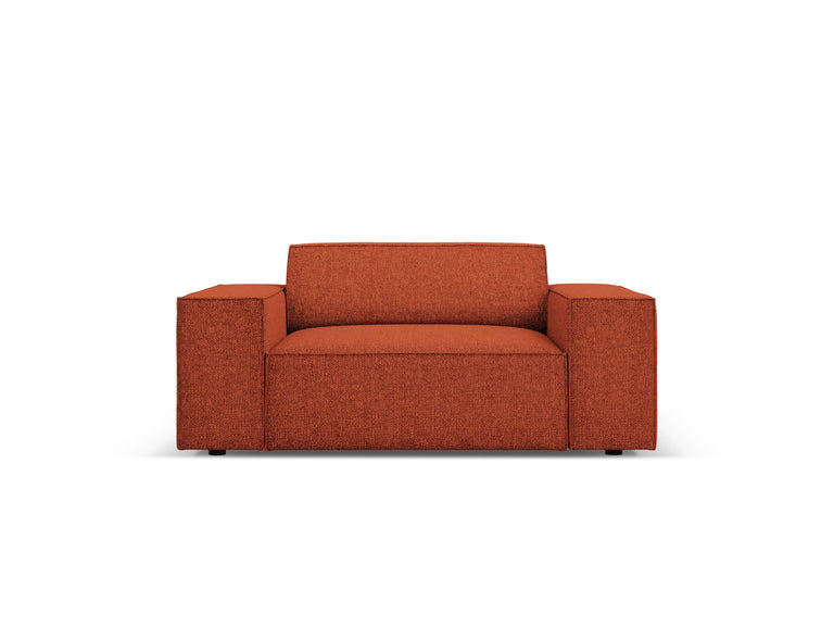 micadoni home-fauteuil jodie chenille-terracotta--chenille-stoelen & fauteuils-meubels1