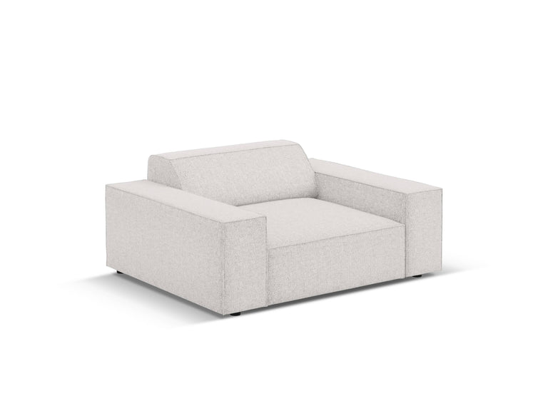 micadoni home-fauteuil jodie chenille-lichtgrijs--chenille-stoelen & fauteuils-meubels3