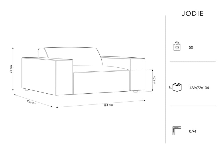 micadoni home-fauteuil jodie chenille-lichtgrijs--chenille-stoelen & fauteuils-meubels5