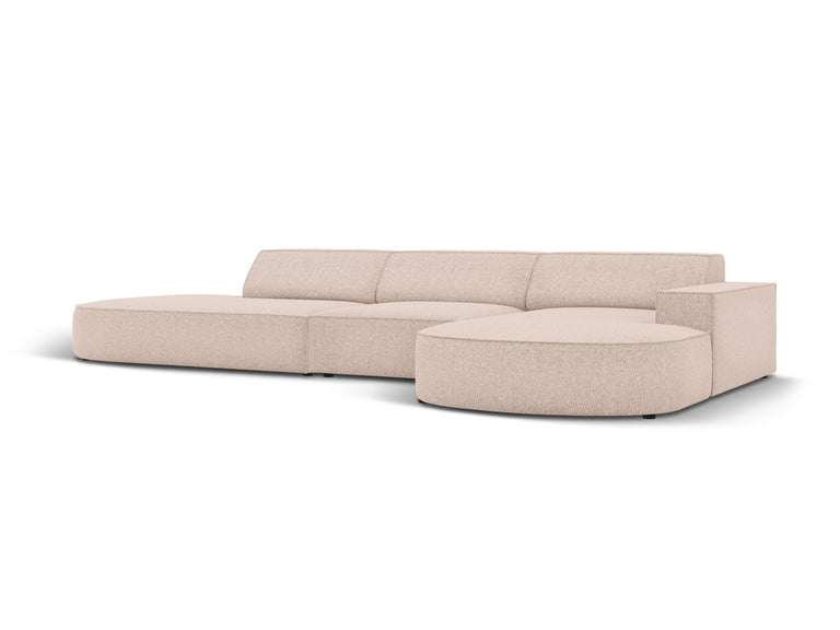 micadoni home-4-zitshoekbank jodie rechts chenille afgerond open-beige--chenille-banken-meubels2