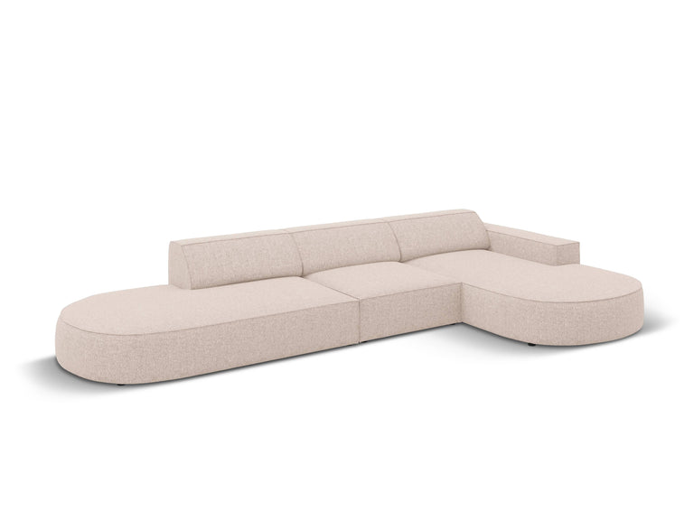 micadoni home-4-zitshoekbank jodie rechts chenille afgerond open-beige--chenille-banken-meubels3