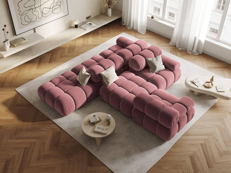 Hocker Tropea velvet