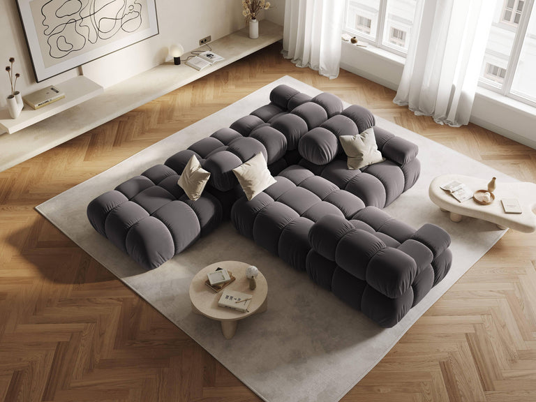 Hocker Tropea velvet