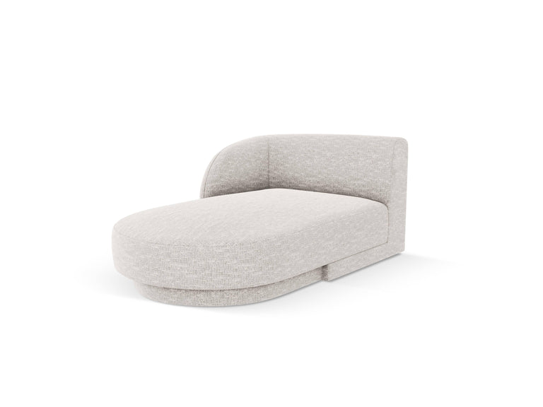 Chaise longue Miley links chenille