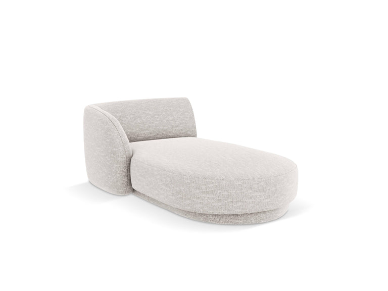 Chaise longue Miley links chenille