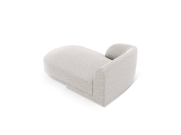 Chaise longue Miley links chenille