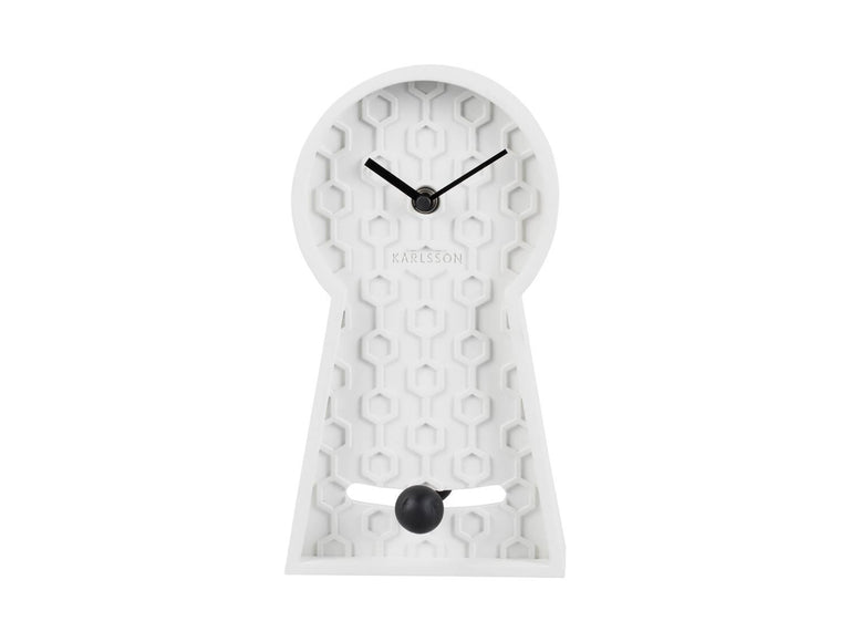 Tafelklok Honeycomb met pendulum