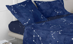 blanc-hoeslaken-cosmos-donkerblauw-200x90-katoen-beddengoed-bed-bad2