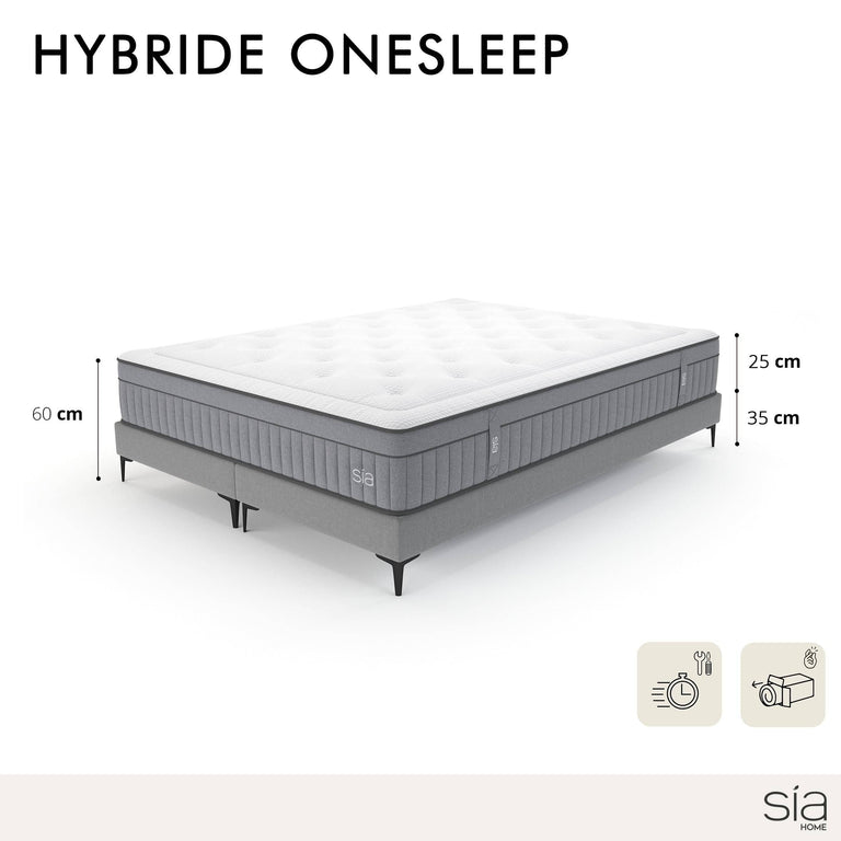 sia-home-set-vanmatrasonesleep en 2 bedframes celeste-wit-geweven-stof-bedden- matrassen-meubels4