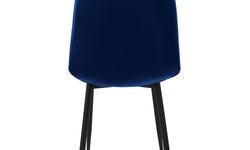 Set van 4 eetkamerstoelen Wisk velvet