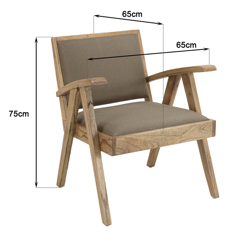 Fauteuil Dak mindihout