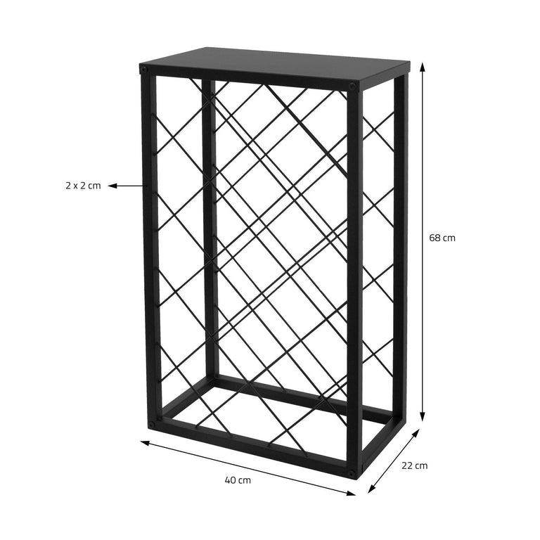 ml-design-wijnrek-vincenzo23flessen-zwart-metaal-keukenaccessoires-koken- tafelen6